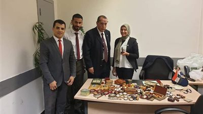 إحباط تهريب أنتيكات وتحف أثرية بجمارك مطار القاهرة