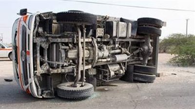 بالأسماء.. مصرع شخص وإصابة 6 في انقلاب سيارة ببورسعيد