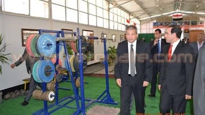 وزير الرياضة يفتتح صالة تدريب ألعاب القوى باستاد القاهرة
