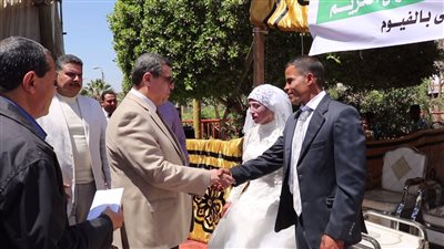 تجهيز 70 عروسا بتكلفة 700 ألف جنيه في الفيوم (صور)