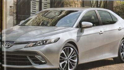 بالصور.. «تويوتا» تكشف عن تحفة «كامري 2018»