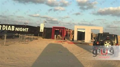 بالصور.. استعدادات حفل عمرو دياب في مراسي بالساحل الشمالي