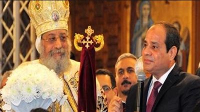السيسي يهنئ تواضروس والأقباط بعيد القيامة المجيد