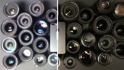 بالصور. مقارنة بين كاميرا آي فون 7 وآي فون 1