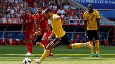 هازارد ولوكاكو يعززان أرقامهما مع بلجيكا أمام تونس