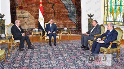 السيسي لنائب رئيس العراق: نحرص على الوقوف بجانب بغداد.. نعمل على تطوير العلاقات في كل المجالات.. نساند كافة الجهود الرامية لاستعادة الأمن.. وندعم جهود مكافحة الإرهاب