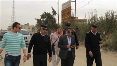 مدير أمن الإسماعيلية يتفقد منطقة الكيلو 2 (صور)
