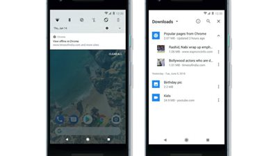 Chrome يتيح لنظام أندرويد حفظ المحتوى دون اتصال على WiFi