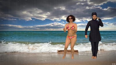 مسلمات يثرن الجدل في فرنسا حول الـ