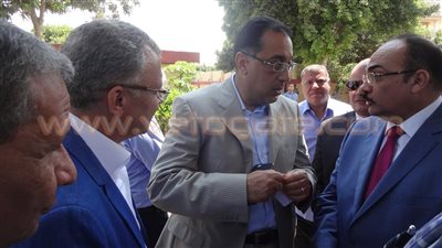 بالصور.. وزير الإسكان يتفقد توسعات محطة مياه شبرا الخيمة
