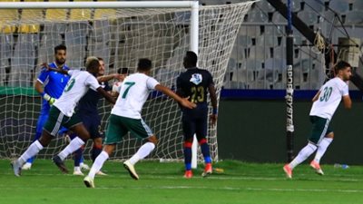 المصري يتقدم بثلاثية بمرمى المقاصة