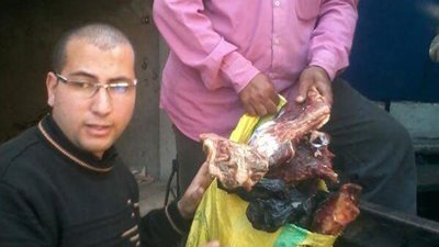 ضبط 100 كيلو لحوم غير صالحة داخل محال الجزارة بالقليوبية