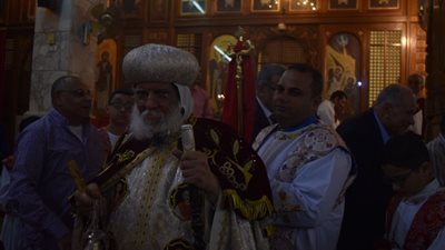 قيادات الدقهلية يشاركون الأقباط الاحتفال بعيد القيامة (فيديو)