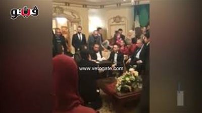لحظة عقد قران حسام حبيب وشيرين عبد الوهاب (فيديو)