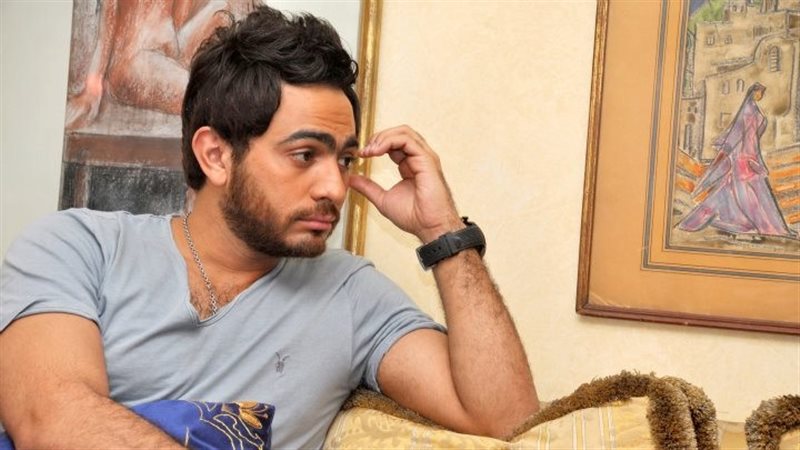 الفنان تامر حسنى