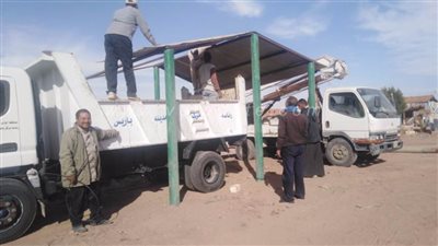 الوادي الجديد تبدأ تطوير الطريق الدائري الغربي لمدينة باريس