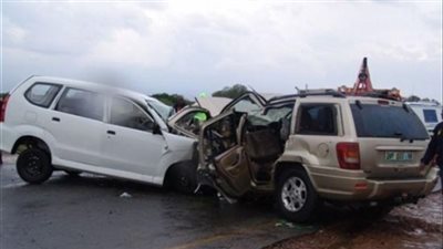 مصرع 3 أشخاص وإصابة 9 في حادث مرورى بالبحيرة