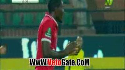 بالفيديو.. «جونيور آجاي» يهدر فرصة هدف للأهلي أمام الإنتاج الحربي