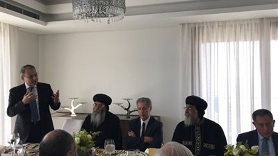 البابا تواضروس لسفير مصر بلبنان: الدين للديان والوطن للإنسان