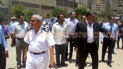 بالصور استرداد أرض بالطوب الرملى من البلطجية بـ«شرق مدينة نصر»