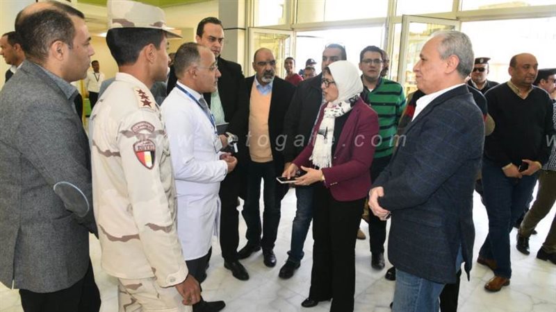 وزيرة الصحة تستكمل