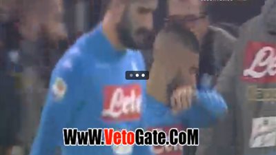 بالفيديو.. إنسيني يتقدم بالهدف الثاني لنابولي في أدوينيزي
