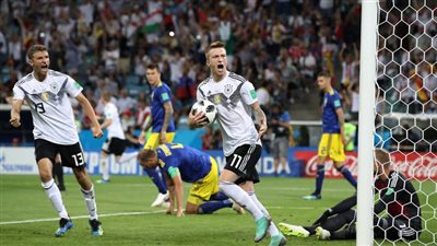 «ماركو رويس» يتعادل بالهدف الأول لألمانيا في السويد (فيديو)
