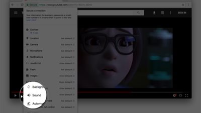 تطوير بخدمات جوجل كروم يسمح بغلق أصوات مواقع الويب