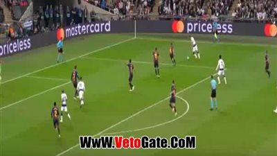 لاميلا يحرز الهدف الثاني لتوتنهام في برشلونة (فيديو)