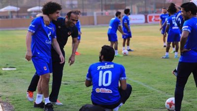 برنامج بدني لحسين السيد تمهيدا لانتظامه في مران الأهلي