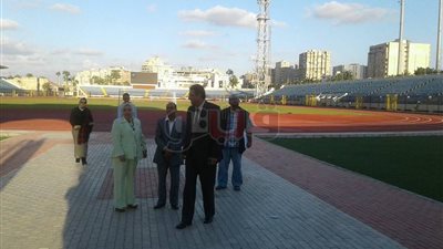 بالصور.. استعدادات ستاد الإسكندرية لإنشاء متحف تاريخ الرياضة المصرية