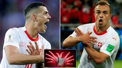 فيفا يفتح تحقيقا مع شاكيري وتشاكا بسبب «إشارة مرفوضة»