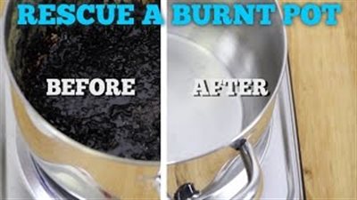 بالفيديو.. أسهل وأسرع طريقة لتنظيف «حلة» محترقة