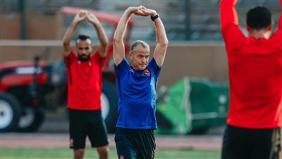 مران خفيف للاعبي الأهلي في التتش