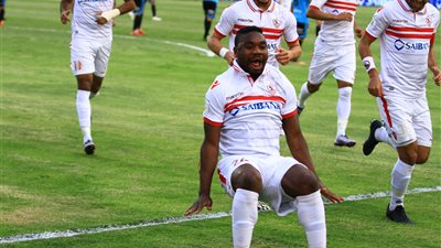 الزمالك يتقدم بهدف على غزل المحلة بالشوط الأول