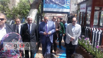 بالصور.. محافظ الجيزة يفتتح حديقة أحمد عرابى بالعجوزة