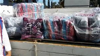 إحباط تهريب ملابس بقيمة 600 ألف جنيه في جمارك بورسعيد