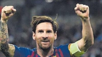 تألق ميسي أمام توتنهام يتصدر أغلفة الصحف العالمية (صور)