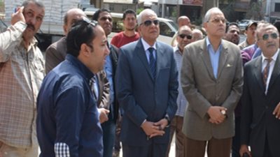 محافظ الجيزة يقود حملة لإزالة 9 أبراج مخالفة
