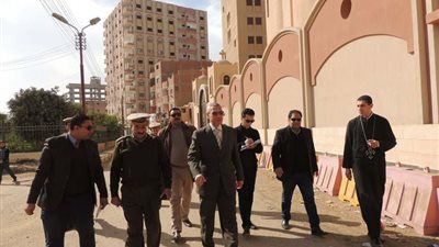 مديرو الأمن يتفقدون قوات تأمين احتفالات شم النسيم والكنائس