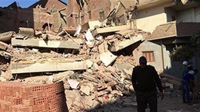 النيابة تشكل لجنة هندسية لمعاينة عقار الشرابية المنهار