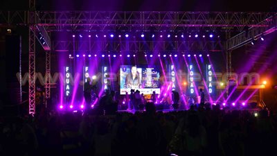 بالصور.. محمد فؤاد يستعد لتصوير «ناوي على سهرة» بنادي الشمس