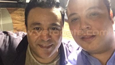 تامر عبد المنعم يحضر حفل محمد فؤاد بنادي الشمس