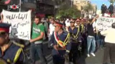 بالفيديو.. مشيعو شهيد 