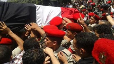 جثامين شهداء رفح تصل إلى مثواها الأخيرة.. أهالي الشرقية وبورسيعد يودعون ضحاياهم.. وجنازة عسكرية لتكريم 