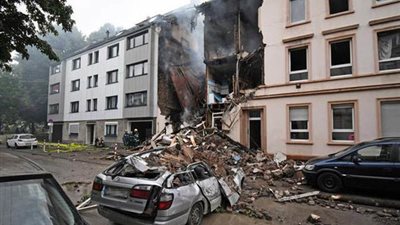 إصابة 25 شخصا في انفجار داخل مبنى بألمانيا