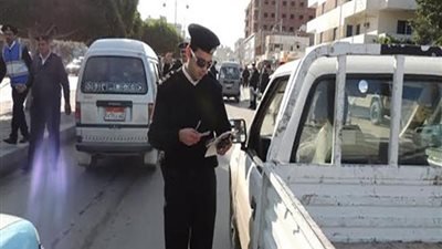 تحرير ١٥٢٢ مخالفة مرورية بالقليوبية