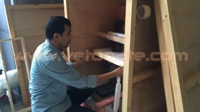 بالصور.. المتحف الكبير يستقبل 4 تماثيل خشبية ملونة من «التحرير»