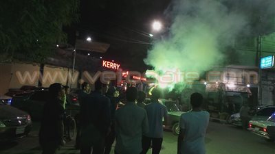 بالصور.. مسيرة بـ «الشماريخ» لـ «طلاب الإرهابية» في أسيوط