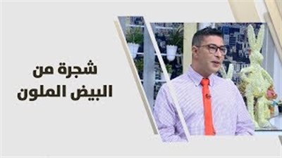 شاركي أطفالك في شم النسيم بعمل شجرة بالبيض (فيديو)